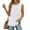 White, variant on LIUUWSH Womens Tank Tops Summer T Shirts Crew Neck Trendy Sleeveless Casual Side Hem Loose Fit Clothes Outfits White XXL