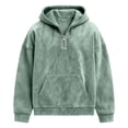 thumbnail image 5 of Frnrwgo Men's Hoodie Half Zip Loose Fit Warm Long Sleeve Hooded Casual Fall Winter Top, 5 of 6