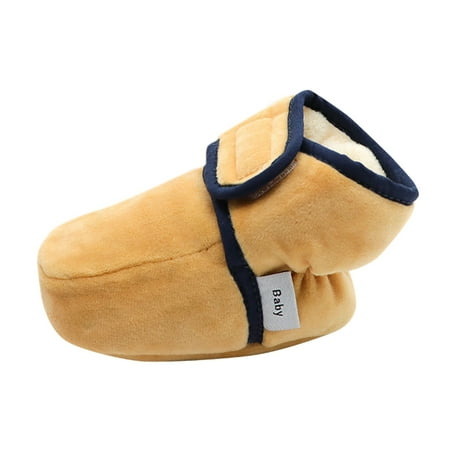 

Sock Shoes Baby Shoes Toddler Boots Soft Bottom Toddler Shoes Plus Velvet Thick Non Slip Large Cotton Shoes