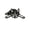 Boston Terrier Dog Lying Down Looking Up, variant on WIRESTER 2" x 2" (5.1cm x 5.1cm) Logo Sew Ironed On Badge Embroidery Applique Patch, DIY Vintage Embroidered Patches, for Hats, Jackets, Shirts, Vests and Jeans - Red Pembroke Welsh Corgi Dog