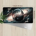 thumbnail image 2 of License Plate, Yin Yang starry sky Decorative Front,Personalized Stainless Steel License Plate Cover For Men Women,12.2" X 6.2", 2 of 6
