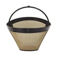 thumbnail image 3 of Cesta de filtro de café con fondo de malla, portátil, de malla fina, reutilizable, resistente, de repuesto para cafetera, ideal para acampar en casa., 3 of 10