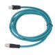thumbnail image 1 of Cable Macho M12 A RJ45, 2 Metros De Longitud, Uso Versátil, Cable Ethernet Industrial, Transferencia De Datos De 10GBPS Para Iluminación Exterior, 1 of 7