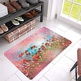 thumbnail image 3 of MKHERT Red Poppy Flower Meadow Doormat Rug Home Decor Floor Mat Bath Mat 30x18 inch, 3 of 3