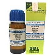 SBL Antimonium Iodatum Dilution 200 CH Free Pallas USA Sandalwood Perfume Oil