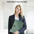 thumbnail image 2 of 1PC Accordion File Organizer with Elastic Closure, Materials Folder File Bag, Exam Paper Sorting Tool Student Specific Storage, Portable Paperwork Business Organizer for Home Schools Office, 13"x10", 2 of 8
