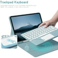 thumbnail image 3 of Detachable Wireless Keyboard with Multi-Touch Trackpad & S Pen Holder:  Transform Your   Tab into a Laptop, 3 of 9