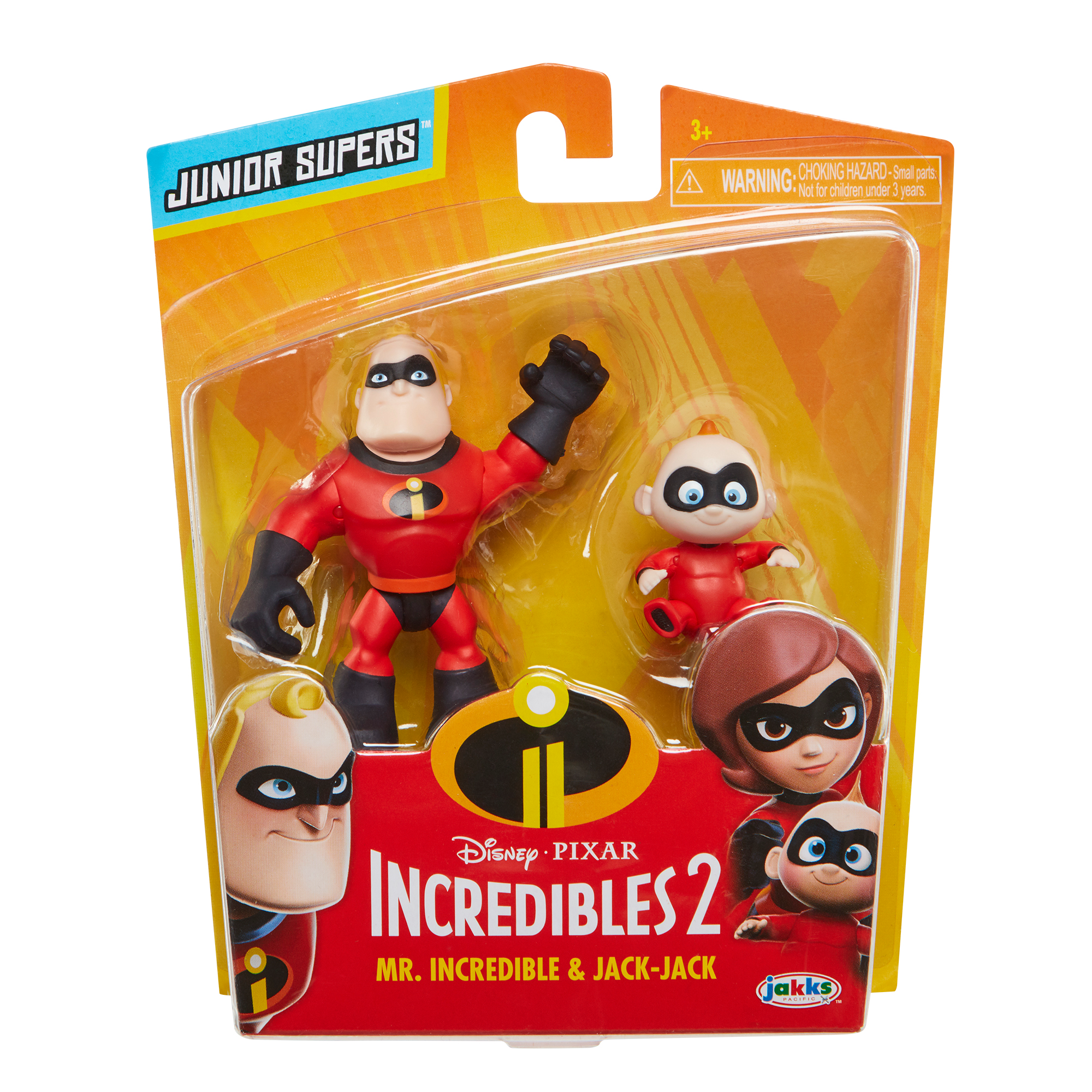thumbnail image 3 of Incredibles 2 3-Inch Precool 2-Pack Figures: Mr. Incredible & Jack-Jack, 3 of 3