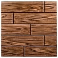 thumbnail image 1 of Truu Design Carreaux mureaux 3D ‘noyer’, 1 of 2