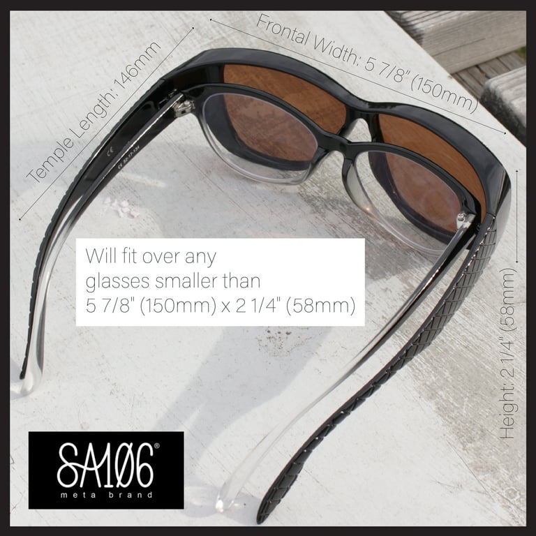 SA106 Polarized 55mm Fit Over OTG Butterfly Rhinestone Diva SA106 Polarized 55mm Fit Over OTG Butterfly Rhinestone Diva
