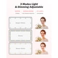 thumbnail image 2 of Espejo retrovisor de tocador para coche JOYTUTUS con luces y 60 LED, 2 of 6