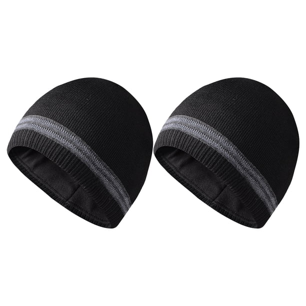 Gorro de invierno para hombre, gorro cálido y suave con forro para mujer