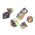 thumbnail image 2 of Ensemble de dés, 7 dés en Acrylique Robustes et Résistants pour Table de Jeu, 2 of 8