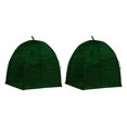thumbnail image 1 of NuVue 20250 22 Inch Winter Plant Shrub Protection Cover, Hunter Green (2 Pack), 1 of 4