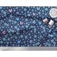 thumbnail image 3 of Soimoi Rayon Fabric Butterfly & Flower Floral Fabric Prints By Yard 56 Inch Wide, 3 of 3