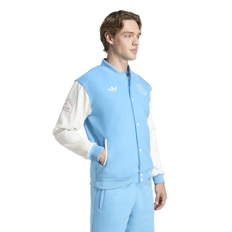 Men's adidas Blue Inter Miami CF 2025 Archive Collection Full-Snap