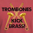 thumbnail image 3 of CafePress - Trombones Kick Brass T Shirt - Mens Comfort Colors Shirt, 3 of 5