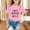 Pink, variant on Celebrate Educational With This 1 Days Of School Tee For Kids Youth And Toddler Classrooms Short Sleeve Shirt for Girls Tees Kids Tshirts Clothes Summer Tops T-Shirt