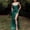 Green, variant on Lilgiuy Woman Fashion Solid Sling Deep V Dress Slim Fit Forked Midi Dress Summer Sales