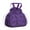 Purple Halloween Black, variant on Pumpkin Hat Halloween Pattern Drawstring Lunch Bag Women - Drawstring Lunch Bag Insulated for Work Office - Stain-Resistant Large Lunchbags for Women with Multi-Pockets