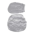thumbnail image 1 of Funda para silla de computadora, funda para silla de oficina, dividida, extraíble, protectora, a prueba de polvo gris, 1 of 9