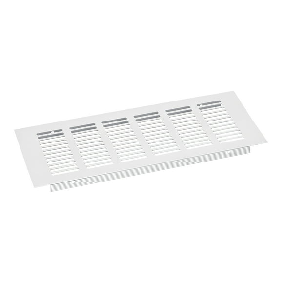 Unique Bargains Air Vents Cover, 1Pcs 250 x 100mm Aluminum Alloy Mesh Air Return Vent Cover, Louvered Ventilation Grille (Silver)
