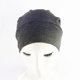 thumbnail image 5 of Gorro de dormir para mujer con borde ancho y forro de satén modal, cómodo y ligero, ideal para uso nocturno o actividades al aire libre, disponible en negro y gris., 5 of 6