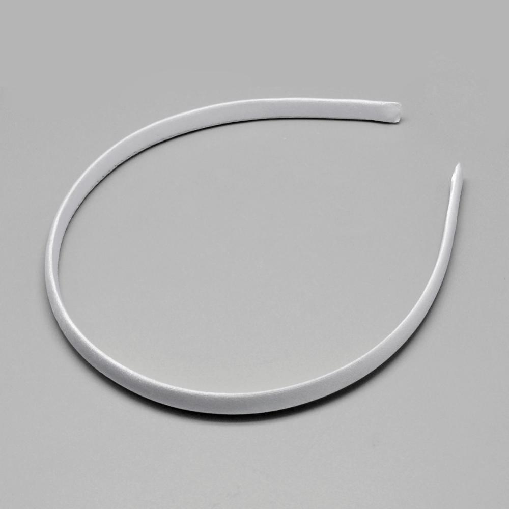 100pcs Plain Plastic Hair Band Findings No Teeth Covered with Cloth Mixed color 120mm 9.5mm