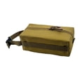 thumbnail image 3 of Caja de pañuelos húmedos para acampar al aire libre, dispensador de servilletas, almacenamiento de papel higiénico colgante Marrón, 3 of 8