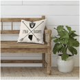 thumbnail image 2 of Las Vegas Raiders 18'' x 18'' Cross Arrow Decorative Throw Pillow, 2 of 2