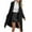 Black, variant on Drses Women's Wool Blend Long Trench Coat Elegant Notched Lapel Coat Jacket Casual Fall Winter Overcoat with Belt
