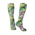 thumbnail image 5 of Lsque Watercolor Blooming Cactus Printed Crew Socks Men's Women's LightWeight Thin Casual Calf Socks ,Knee High Socks,Cotton Socks, 5 of 9