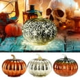 thumbnail image 1 of Musbetu Glass Pumpkin Light Battery Powered LED Light-up Pumpkin Lantern for Halloween Fall Thanksgiving Desk Decor, 1 of 7