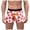 Orange-range-2, variant on Men's Boxer Shorts Heart Funny Novelty Heart Boxers Valentine's Day Soft Sleep Short Novelty Pattern Printing Red XXXL
