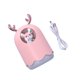thumbnail image 2 of Humidificador de aire de escritorio USB para el hogar, humidificador de escritorio, difusor de aroma con luz nocturna, rosa, 2 of 14