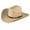 Palm Leaf, variant on LS 7 1/2 In Lone Star Western Hat Rustler Cattleman Verde Soft Palm Leaf