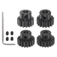 thumbnail image 1 of Juego de 4 Engranajes de piñón Mod-1 Unique Bargains 15T 16T 17T 18T Ajuste 5mm para RC Coche con Llave Hexagonal, 1 of 6