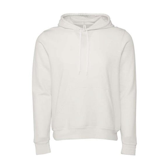 Unisex Sponge Fleece Hoodie, Vintage White - 2XL