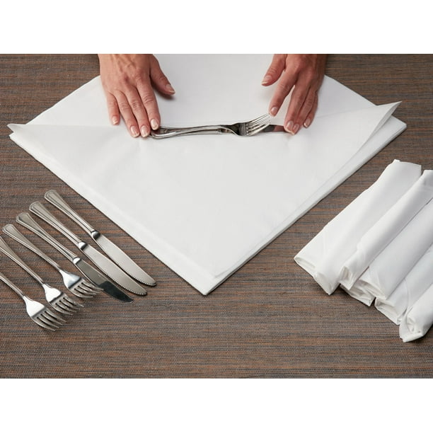 Price Case Hoffmaster 200113 Liner Basket White No Fold Dinner Napkin 15 1 2x15 1 2 Point To Point Emb Walmart Com Walmart Com