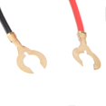 thumbnail image 2 of 12V Pair Horn Red Compact Super Tone Loud Blast 139‑170DB Universal for Motorcycle Car, 2 of 3