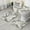 Gray Marble Gold, variant on Black Marble Gold Line Pattern Bathroom Rugs Sets 3 Piece,Toilet Cover Set,Absorbent Non Slip Bathroom Mats Sets with U-Shaped Contour Rug Toilet Rug Set