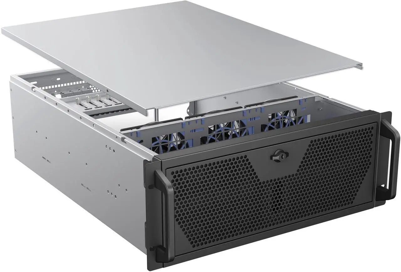 Rosewill 4U Rackmount Server Chassis | Supports up to 2 3.5" HDD & 4 2.5" SSD | E-ATX Compatible & 360mm AIO Support | 3x 120mm PWM Fans | USB 3.2 Type-C | RSV-L4620