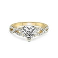 thumbnail image 3 of 2 Carat IGI Certified Heart Shape Lab Grown Diamond Engagement Ring | 14K Yellow Gold | Lorene Twisted Shank Lab Diamond Ring | FG-VS1-VS2 Quality Friendly Diamonds, 3 of 5