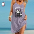 thumbnail image 1 of RWJDXD Hello Kitty Été Femmes Bikini Paréo Maillot de Bain Tunique Tenue de Plage Robe de Plage Mode Chaude Robe de Soirée Été, 1 of 1