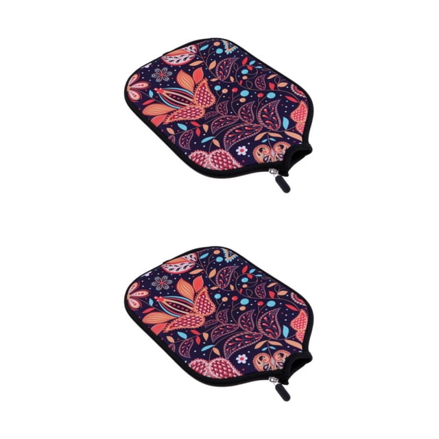 Advancent Funda protectora de neopreno premium Pickleball Paddle con cremallera Funda protectora A04 Tipo 1 2piezas