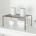 thumbnail image 7 of Smart Design Cabinet Storage Shelf Rack - Medium- 8.5 x 13.25 inch  - Bronze, 7 of 7