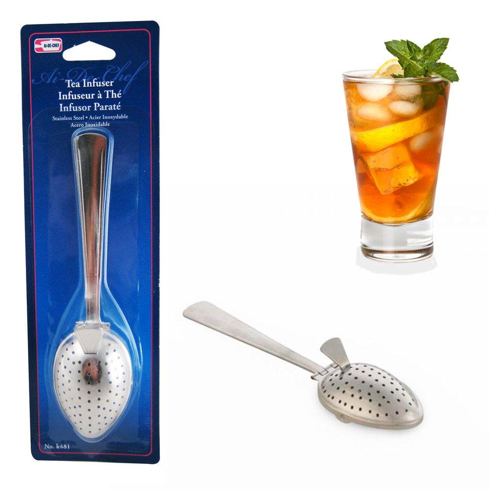 Stainless Steel Tea Infuser Strainer Spoon Loose Leaf Filter Herbs