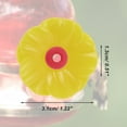thumbnail image 5 of Unique Bargains 20 Pcs Hummingbird Feeder Parts with 2 Pcs Brush Replacement Flowers for Hummingbird Feeder Pet Hummingbird Feeder Plastic Components Attracts Hummingbirds Yellow, 5 of 7