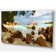 thumbnail image 2 of Tropical Rocky Beach Panorama, 2 of 3