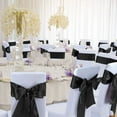 thumbnail image 4 of 20Pcs Satin Chair Sashes Bow sash for Wedding Birthday Party, Graduations, Chair Sashes Banquets Chair Decorations, 4 of 6